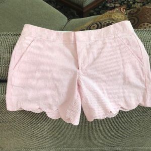 Pinstriped Lilly Pulitzer shorts